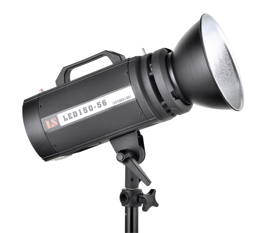 150W Dimmable Continuous LED Fresnel Light , Fresnel Stage Lights