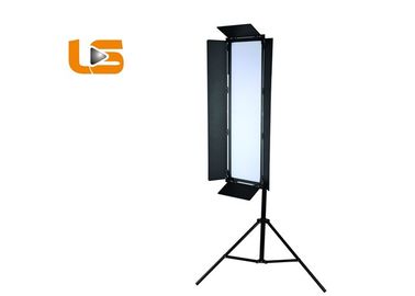 Long Shape High Power 200W Bi Color LED Studio Photography Light With Barndoor P-2400ASVL