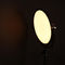Round Ultra Thin FlapJack Portable LED Video Light Flicker free Dimmable