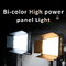 Dimmable COOLCAM P120 LED Photo Studio Light 120W Bi-Color