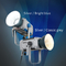 Rainproof 300X Pro Bi-color Super Bright LED Spotlight with wired and wireless DMX control
