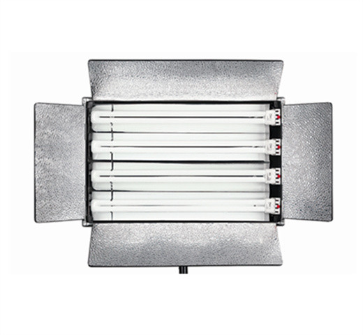 Metal Fluorescent Studio Lights , Broadcast Fluorescent Video Lighting